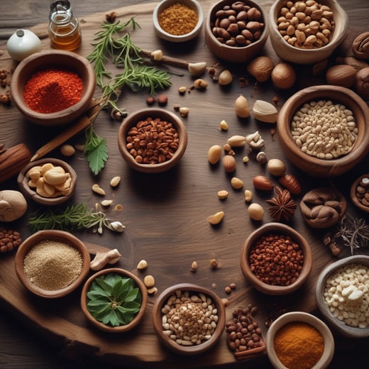 Our premium nuts and spices are selected with precision and presented to meet the highest standards.