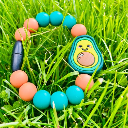 silikonine apyranke avokadas vaikams kudikiams