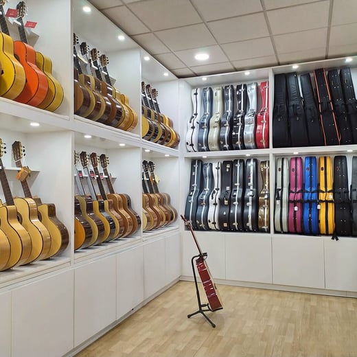 Guitar section of Salón Musical