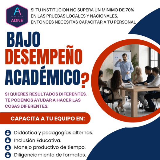 Capacitación institucional, Capacitación a colegios, Capacitación a terapeutas, Capacitación profes