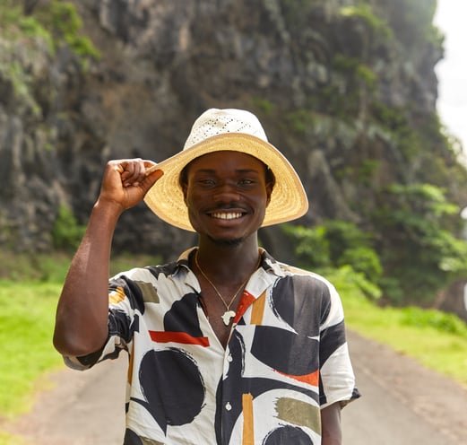 Kofi Dotse in Santa Catarina Sao Tome
