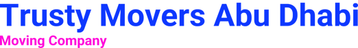 Trusty Movers abu Dhabi logo