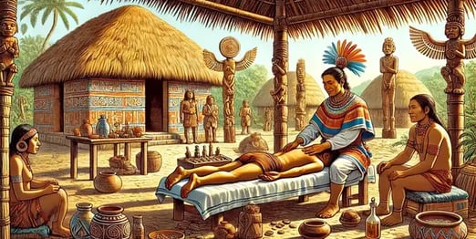 reflexologie Amerique ancienne