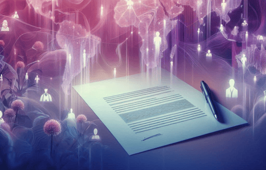 a pen and a pen on a table representing contract based hiring
