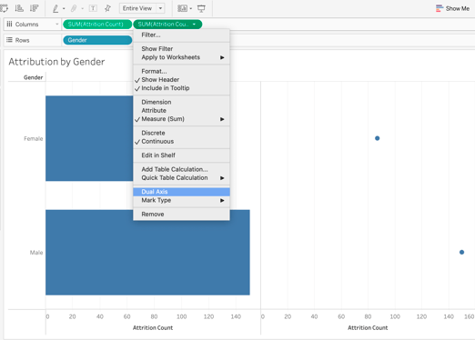 Tableau interactive dashboard project