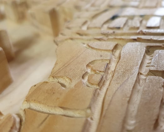 Detail of Mayan table