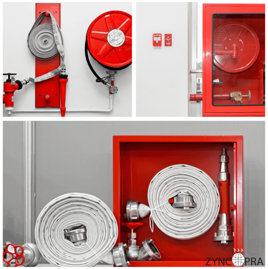 Portable fire extinguishers and firefighting equipment for industrial and marine safety – Zyncopra.