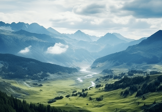 mountain valley