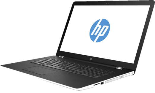 Laptop HP mockup negra