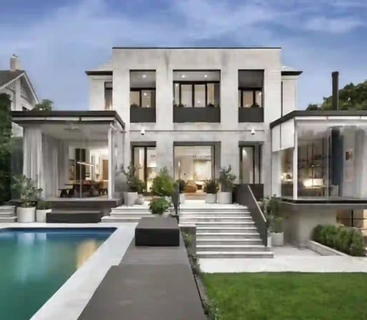 Lovely Double story house on the water with pool Buyers Advocate Melbourne