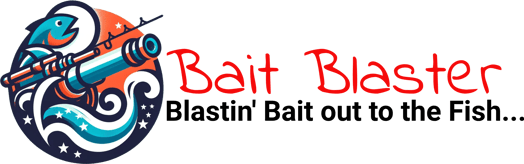 Bait Blaster Fishing Bait Cannon logo