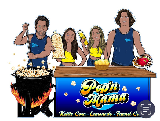 Pop’n Mama Kettle Corn logo