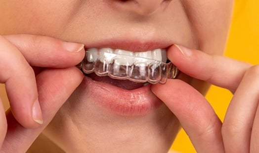 transparent dental aligner