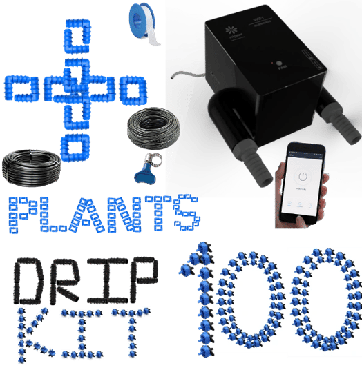 irrigator wifi garden timer with free drip kit for 30-150 plants