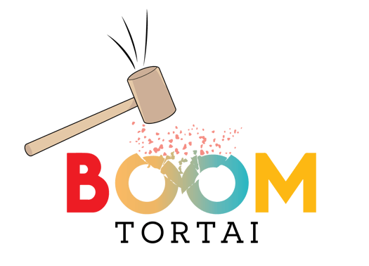 Originalūs "Boom Tortai" 🎂🔨💥♥️ logo