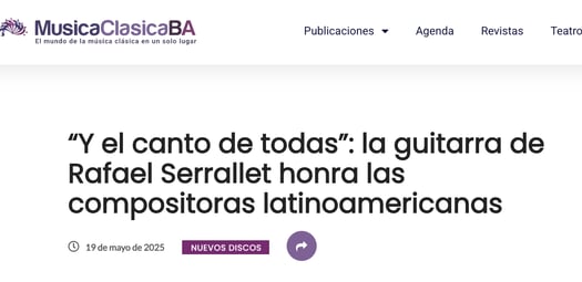Imagen de la we Música Clásica BA