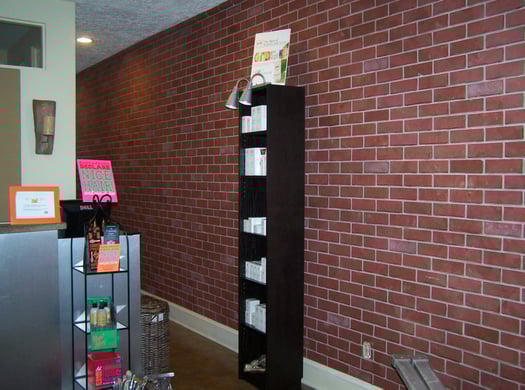 fake bricks unique wall finish by Marcine in Westfield, NJ
