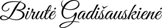 Birutė Gadišauskienė logo