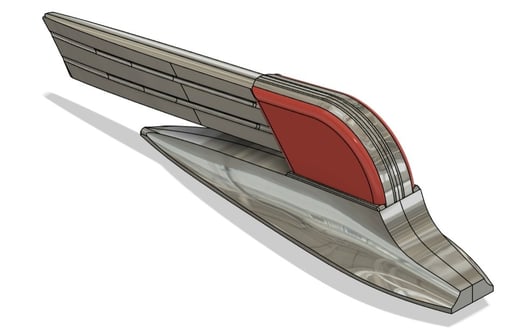 Nosek-emblemat do Volvo PV801 Skan 3D