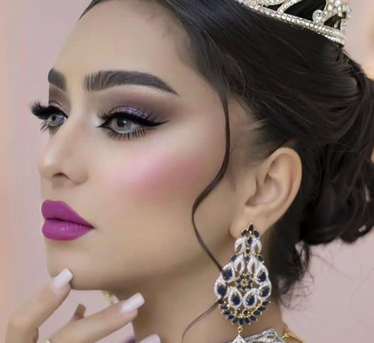 smokey eyes, arabic makeup, makeup artist sara  rak