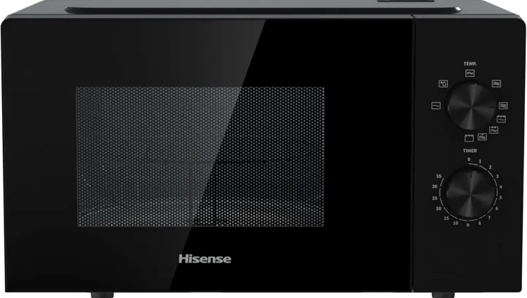 Hisense H20MOBP1G, Microondas con Grill, Capacidad de 20 L, 700 W de Potencia, 900W Grill