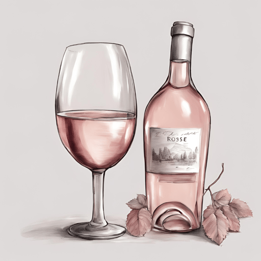 Rose wine exports