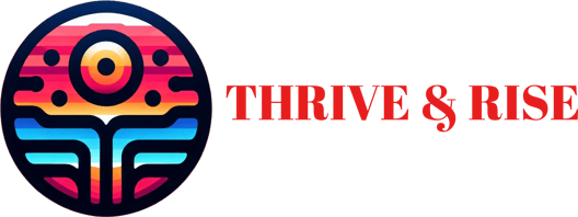 Thrive and Rise logo