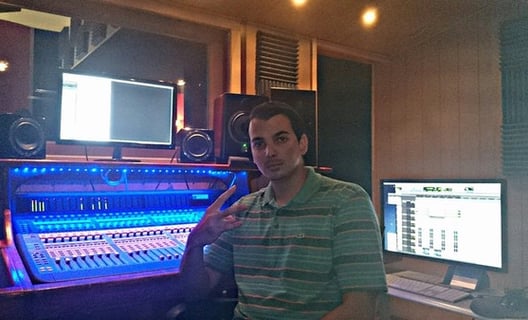 Rabzooz at the studio for WKCProduction