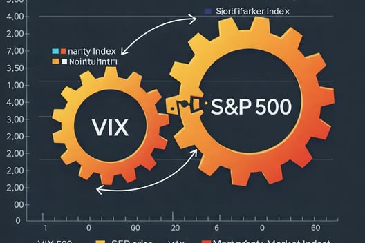 Relação entre VIX e S&P 500 para operações estratégicas