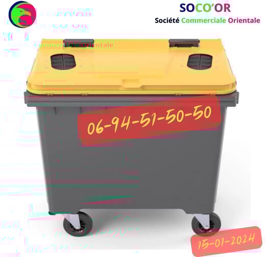 poubelle maroc prix
