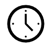 a clock with a clock on it's face