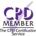 CPD UK Member Logo – Continuing Professional Development Certified