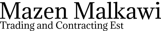mazen malkawi for trading and construction est logo