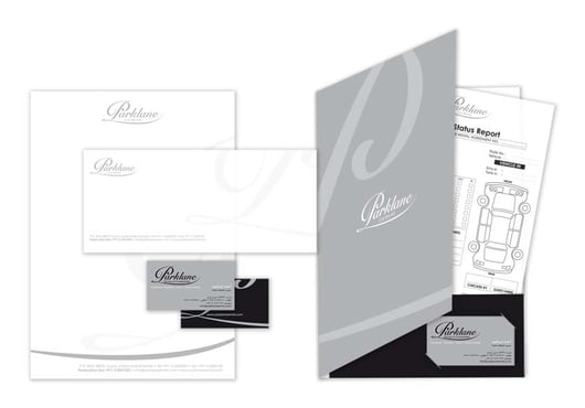stationery, business cards, letter head, folder