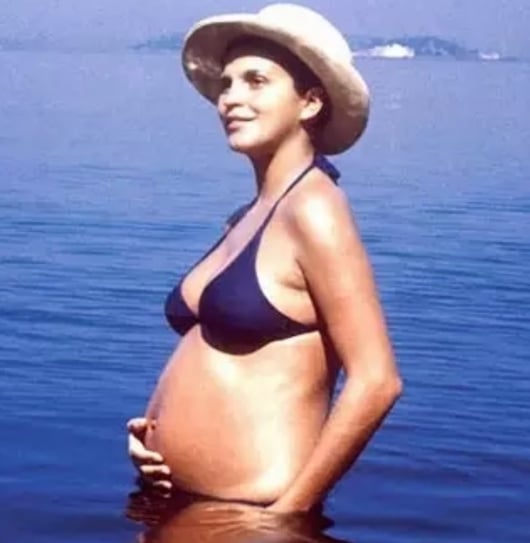 Actress Leila Diniz strolled along Ipanema wearing a bikini while eight months pregnant, back in the 1970s.
