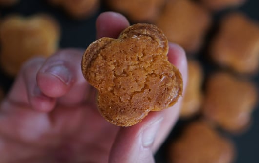 bouchée de gâteau basque Maison Pommiers