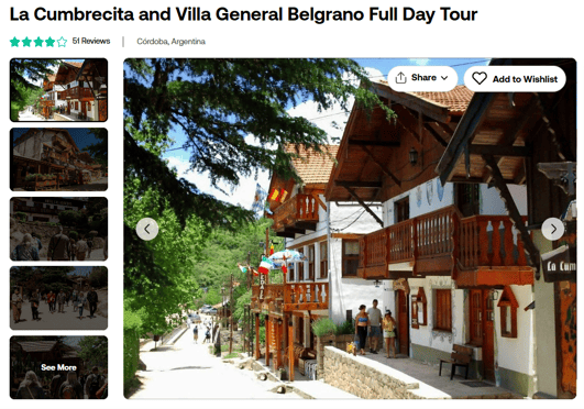 La Cumbrecita Day Tour - Viator