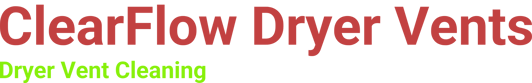 ClearFlow Dryer Vents logo