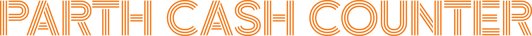 PARTH CASH COUNTER logo