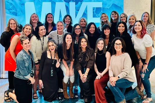 Our Team of Affiliates posing for a group photo at Make Wellness Event