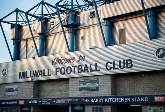 Fussball-Stadion Millwall FC The Den