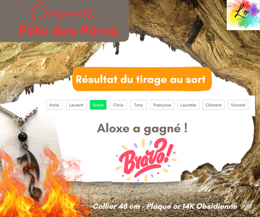 Concours Fête des pères Les Couleurs de Lo