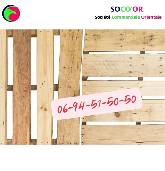 palette maroc prix