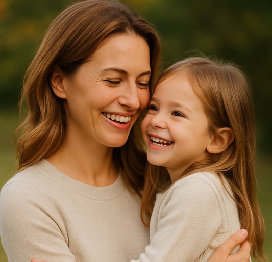 Maman aimante et son enfant