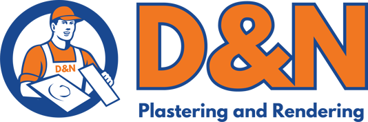 D AND N PLASTERING AND RENDERING logo