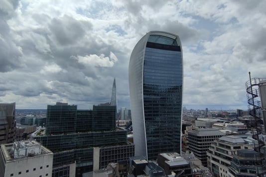 Walkie Talkie Tower and other buildings in London