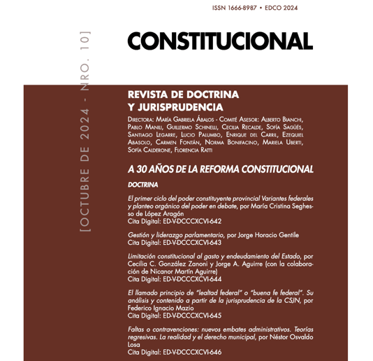 El Derecho portada Octubre 2024