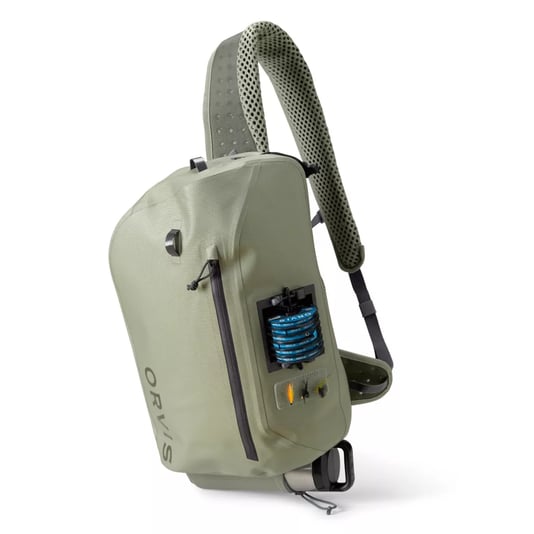 orvis PRO Waterproof Sling 14L Discover the next generation of fishing bag design in our PRO Waterproof Sling 14L.