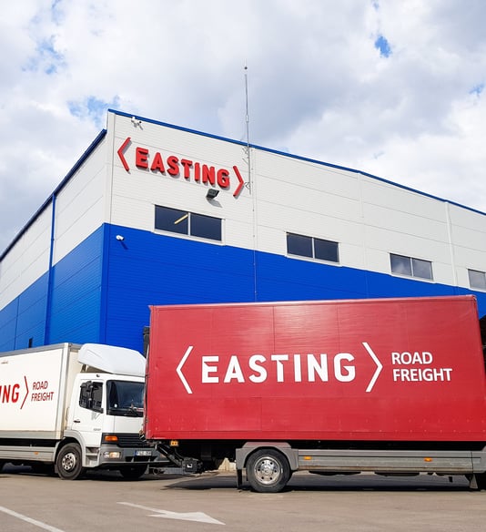 Dalinių krovinių gabenimas Lietuvoje | Easting Road Freight.