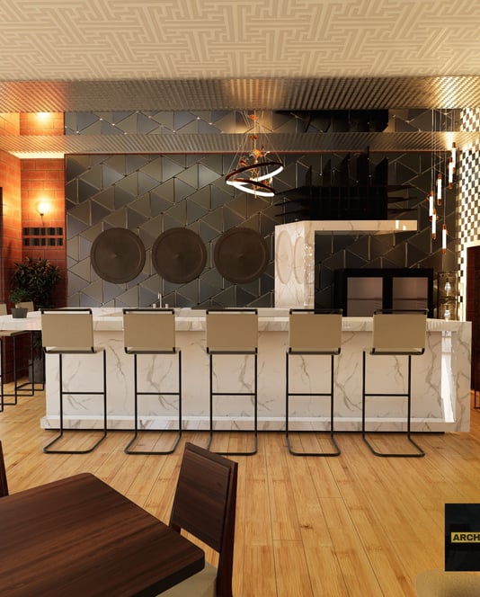 Construcción de restaurante